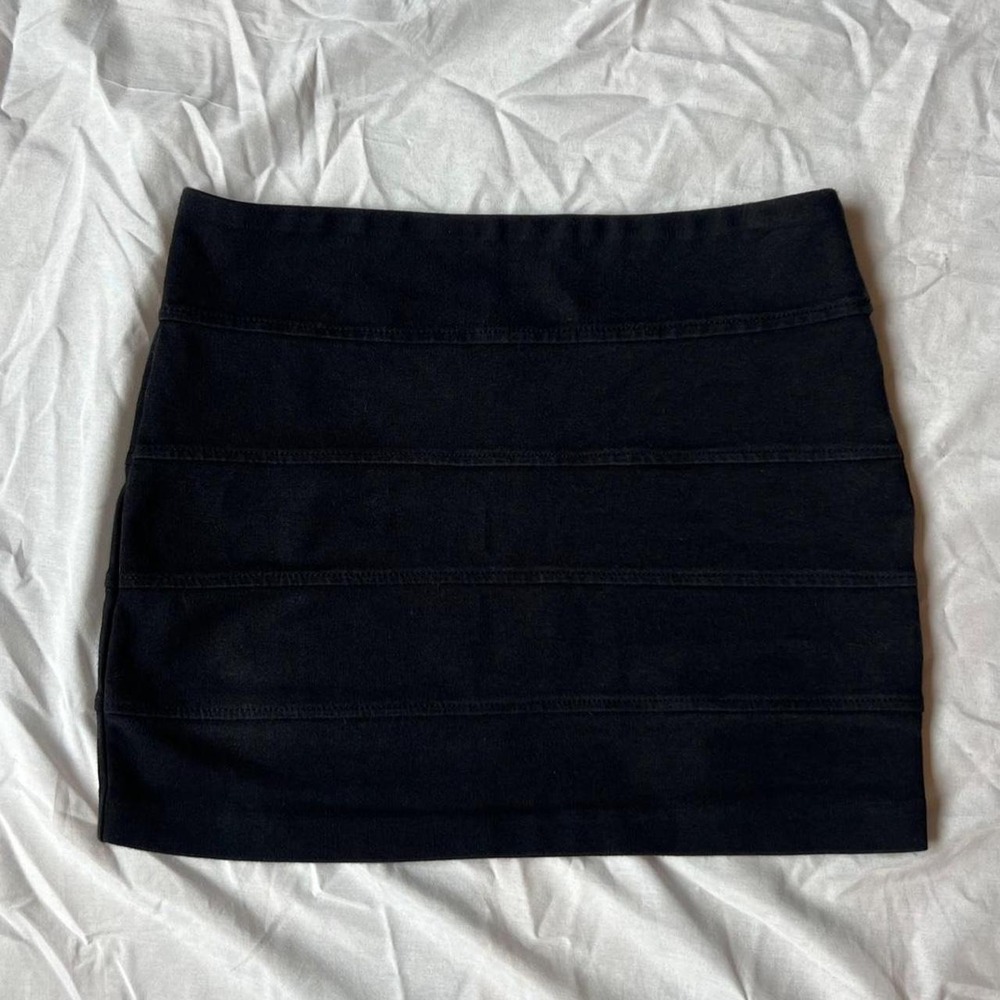 Aéropostale Black Bandage Mini Skirt - Picture 1 of 5